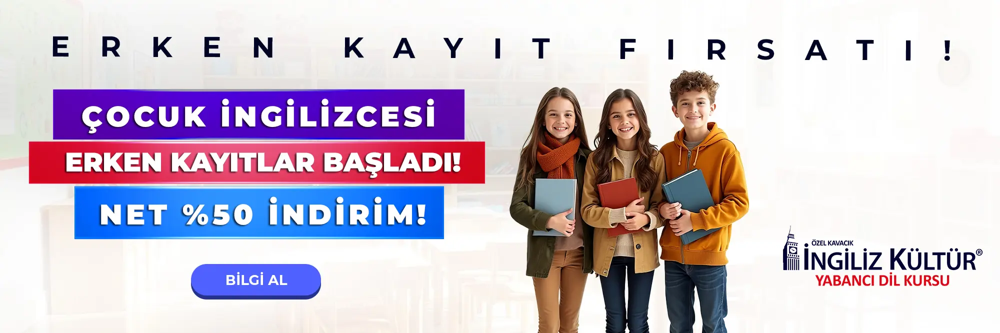Çocuklar İçin İngilizce Kursu